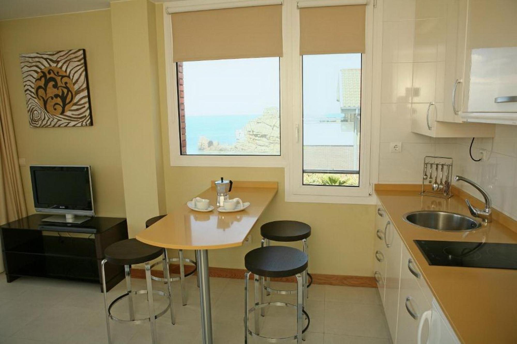 ליינקרס Apartamentos Playa De Portio מראה חיצוני תמונה